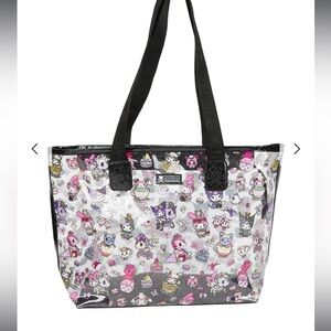 Tokidoki kuromi hello kitty my melody sanrio clear tote bag